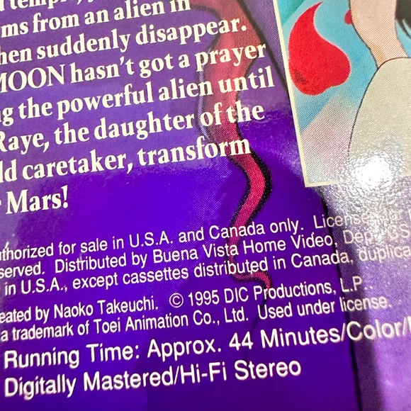 COPY - LAST CALL 📼 Sailor moon vhs - Picture 5 of 8